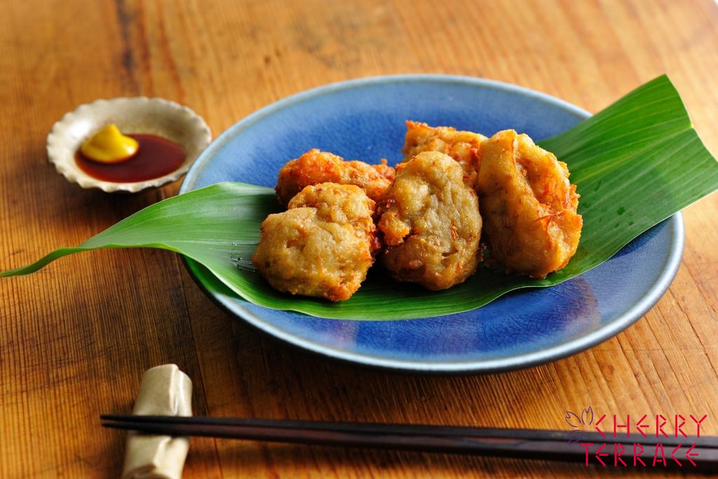 れんこんのおろし揚げ