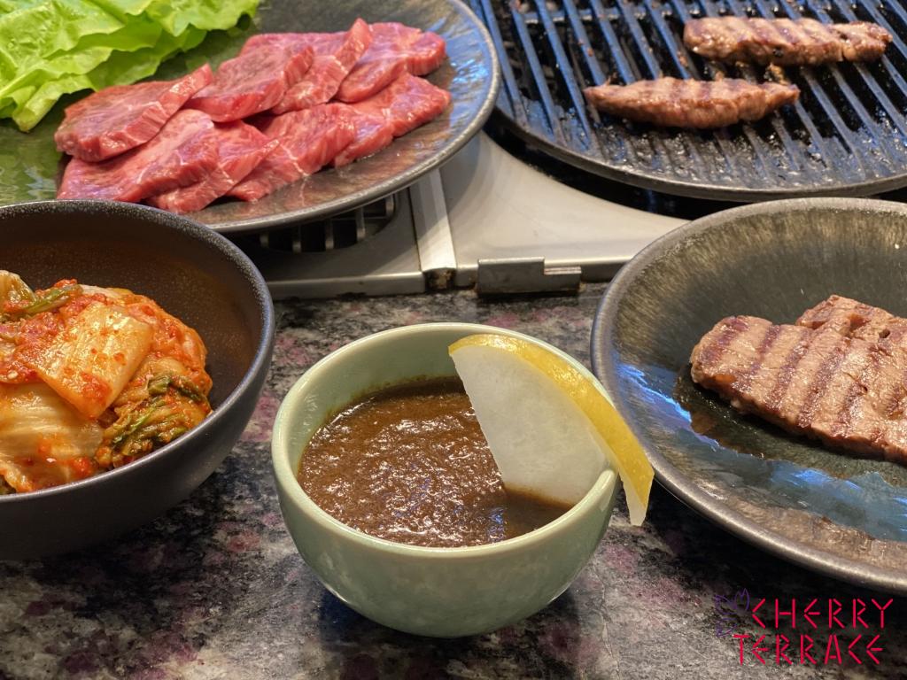 バルサモ・ディヴィーノで焼肉のたれ(梨)
