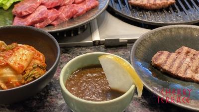 バルサモ・ディヴィーノで焼肉のたれ（梨）