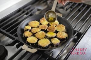 なすのオリーブオイルフライ