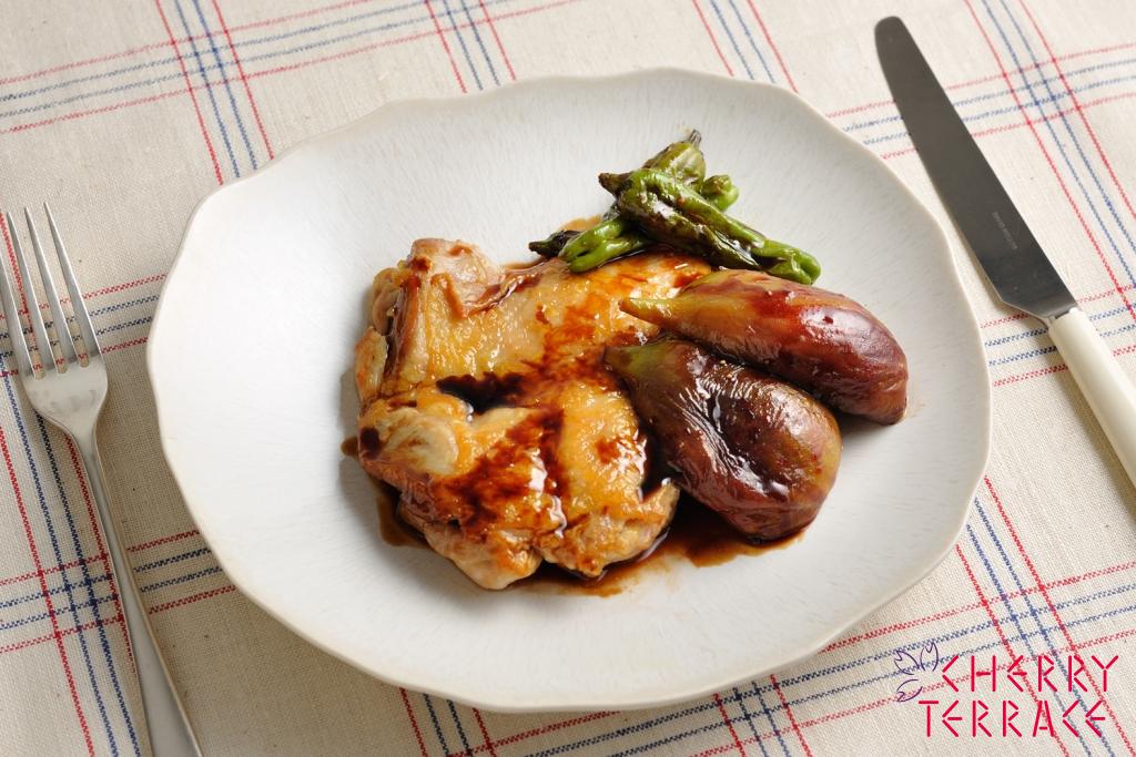 鶏肉といちじくのソテー