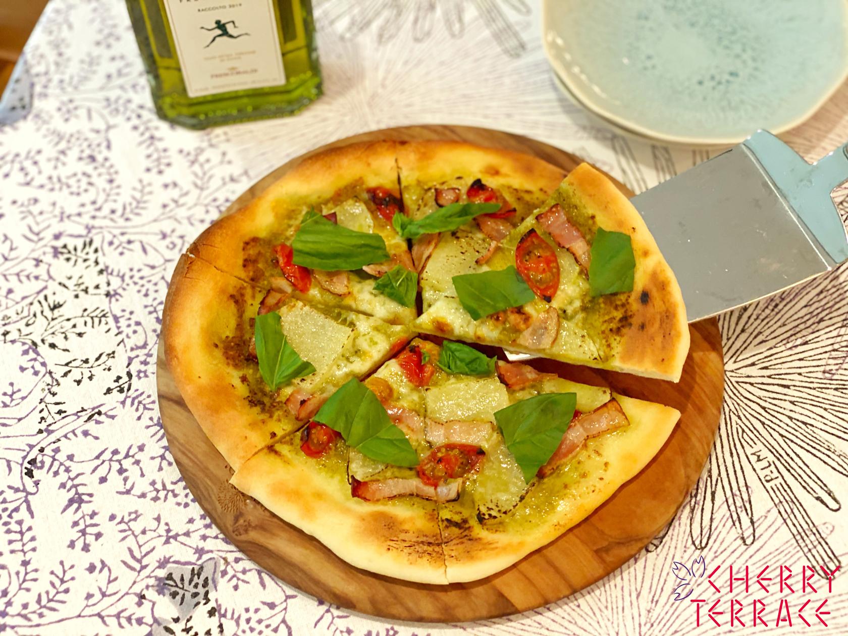 ジェノベーゼ ピザ E Gohan ジェノベーゼ ピザ E Gohan