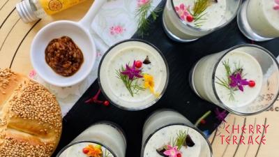 冷製ヨーグルト麹スープ