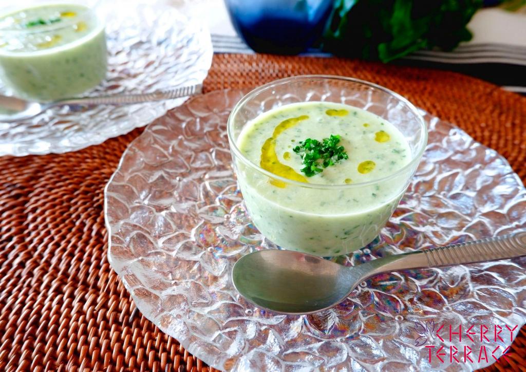 きゅうりのガスパチョ