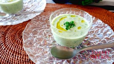 きゅうりのガスパチョ