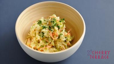 新玉ねぎマヨネーズを使った コールスロー