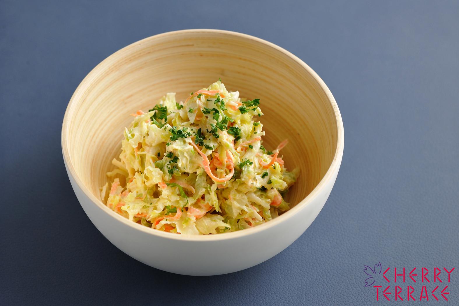 新玉ねぎマヨネーズを使った コールスロー