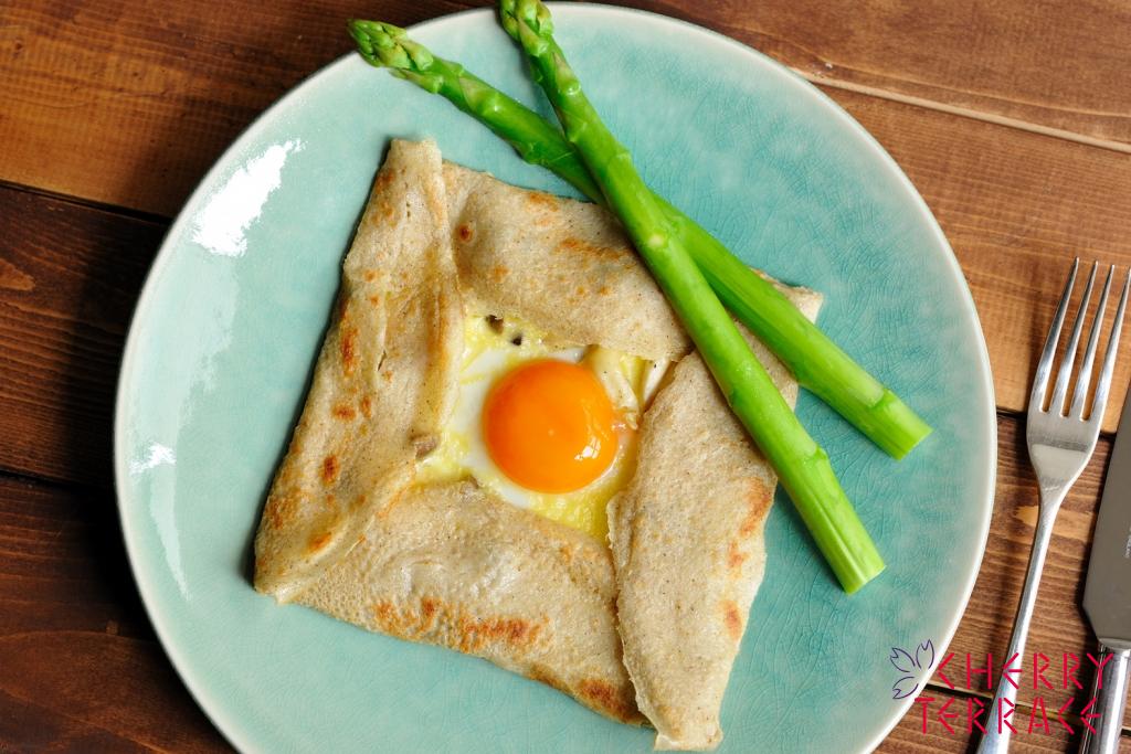 そば粉のガレット