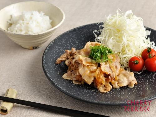 豚のしょうが焼き〜梅しそ風味〜 | e-gohan
