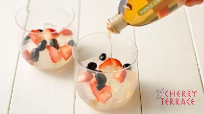 みつ豆バルサミコソース