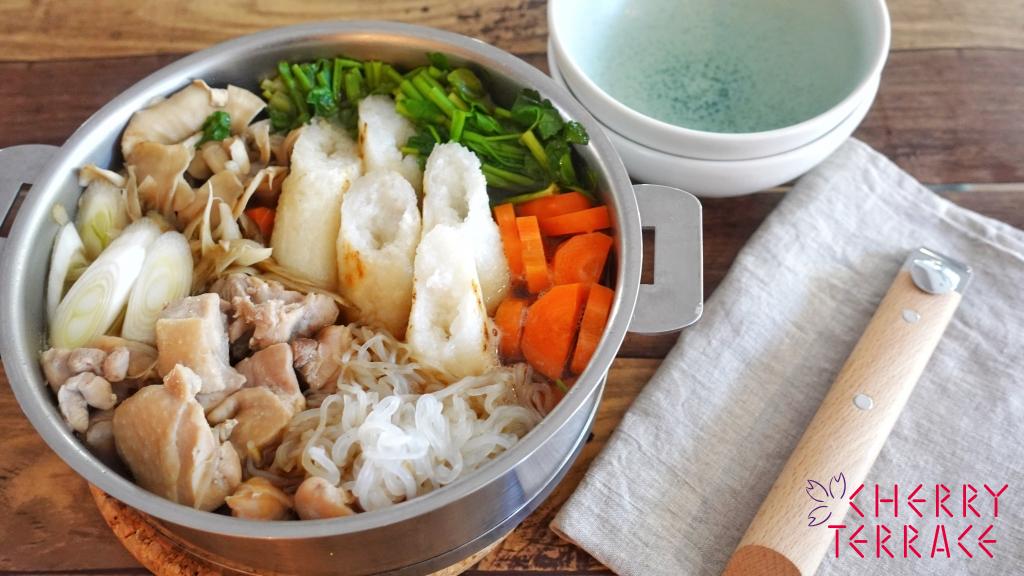 手作りきりたんぽ鍋