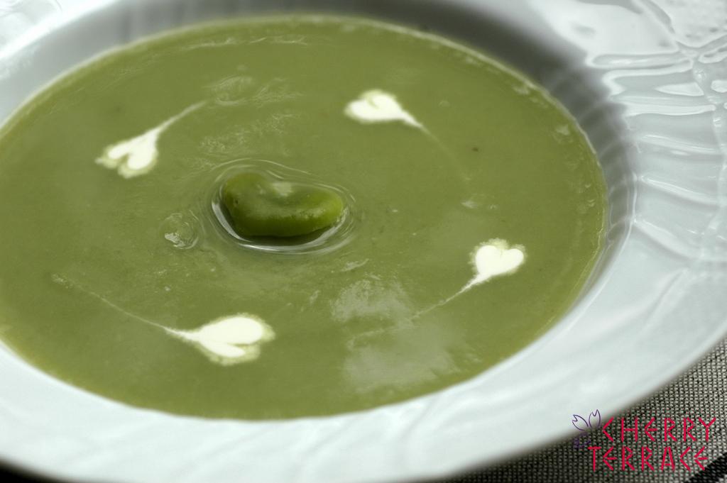 そら豆のスープ