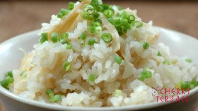 ほたて貝柱の炊き込みごはん