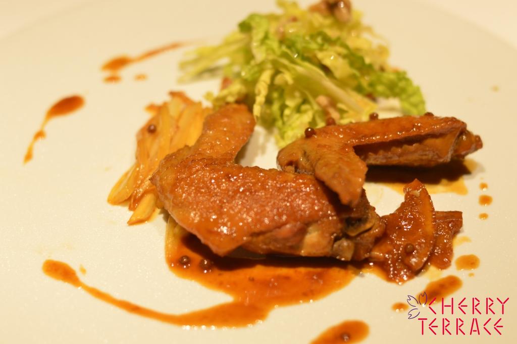 鶏手羽先のオレンジ煮