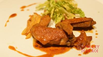 鶏手羽先のオレンジ煮