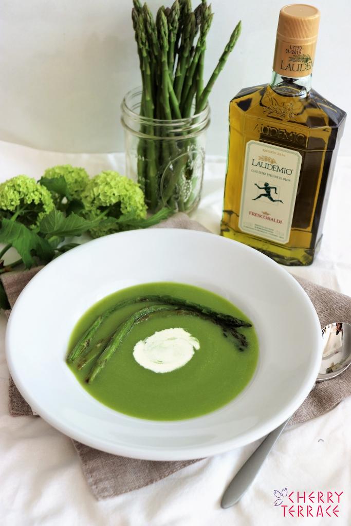 アスパラガスのシンプルスープ