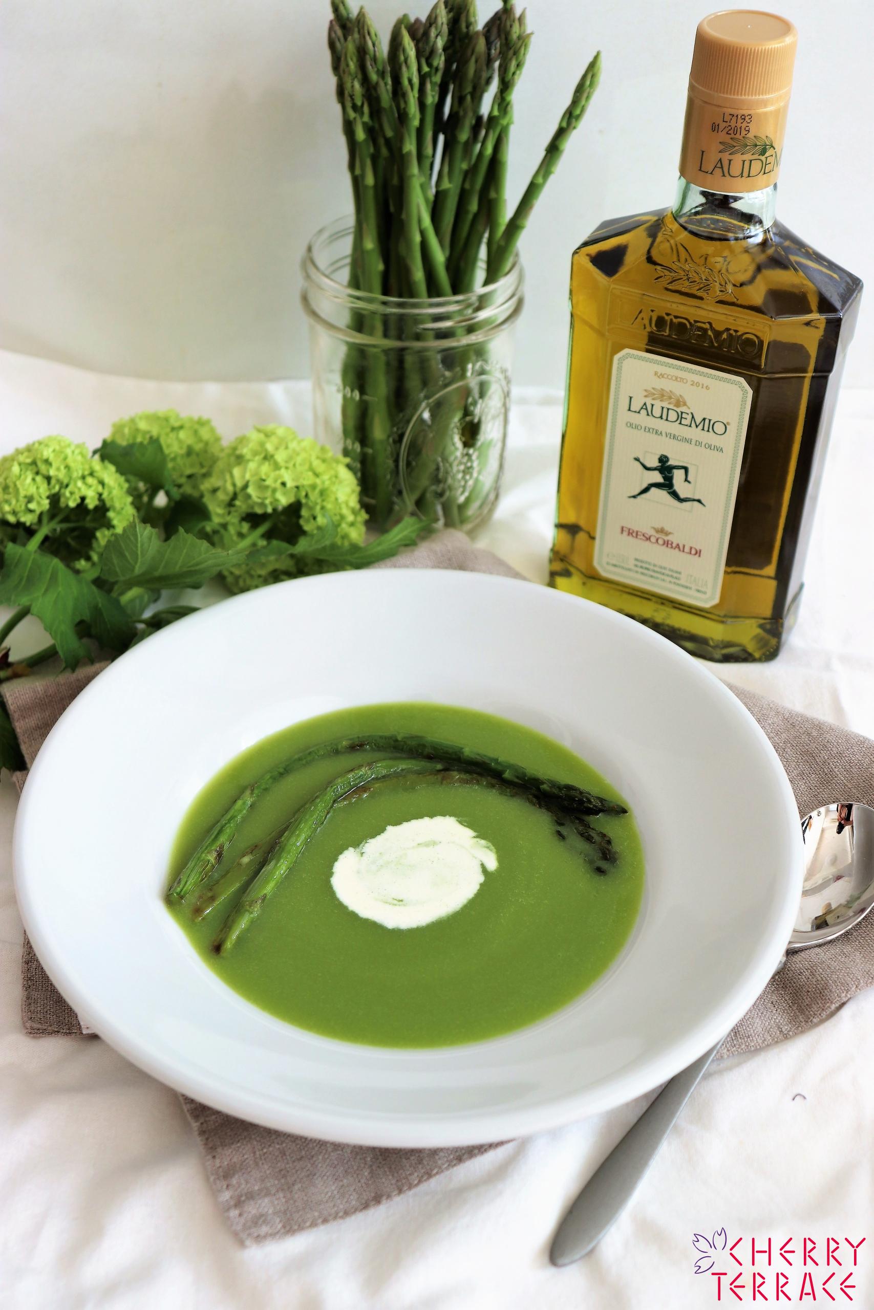 アスパラガスのシンプルスープ