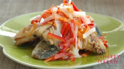 鯵のエスカベーシュ