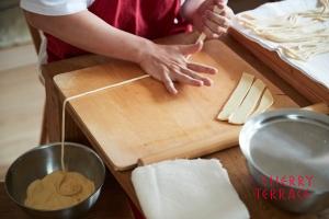ピチ（スライシーで作る手打ちパスタ）