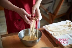 ピチ（スライシーで作る手打ちパスタ）