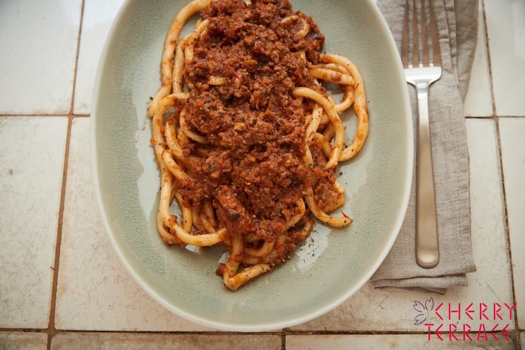 スライシーで作るラグーソース