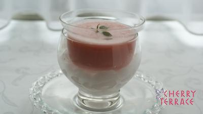 桃の冷たいスープ