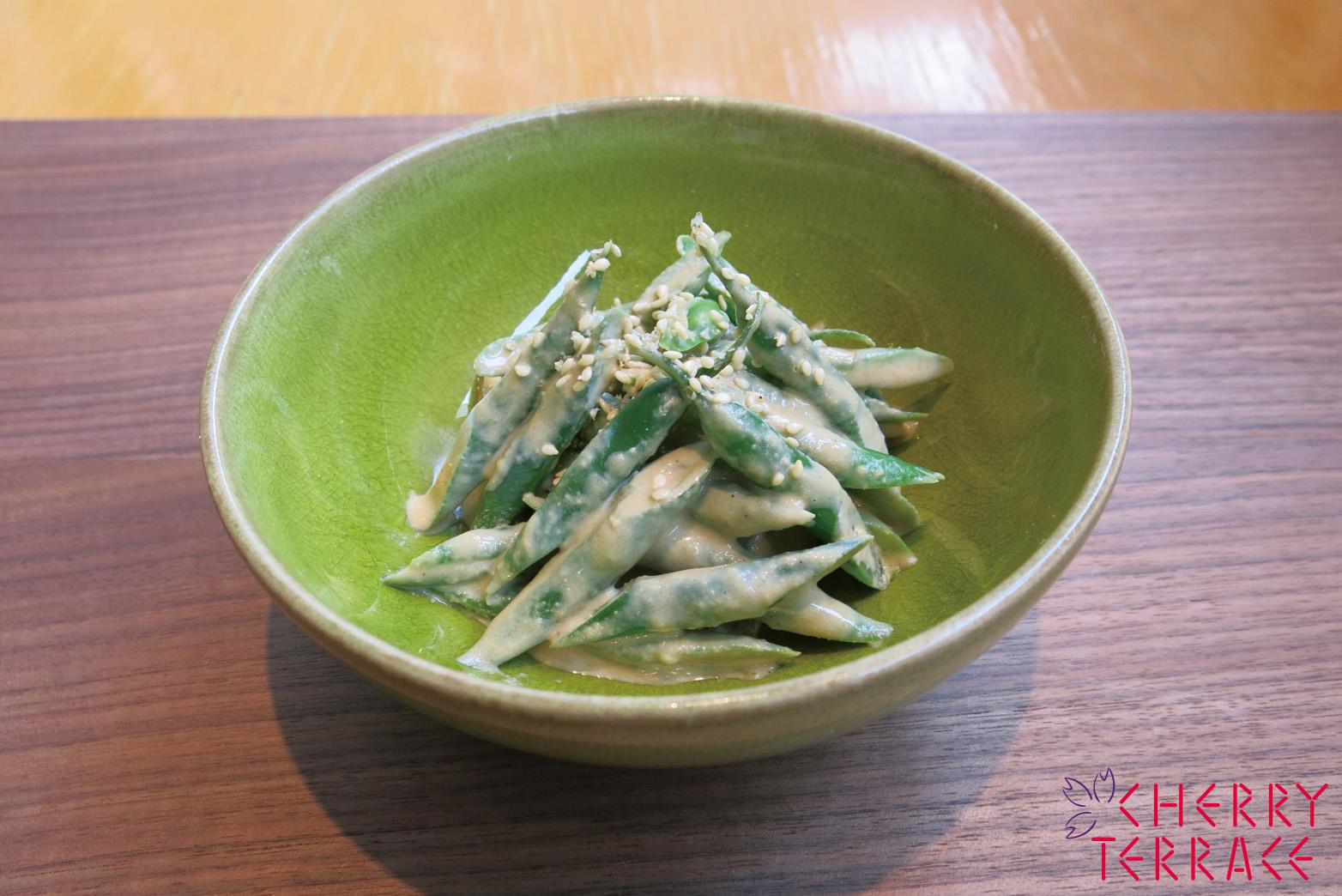 いんげんのごま和え