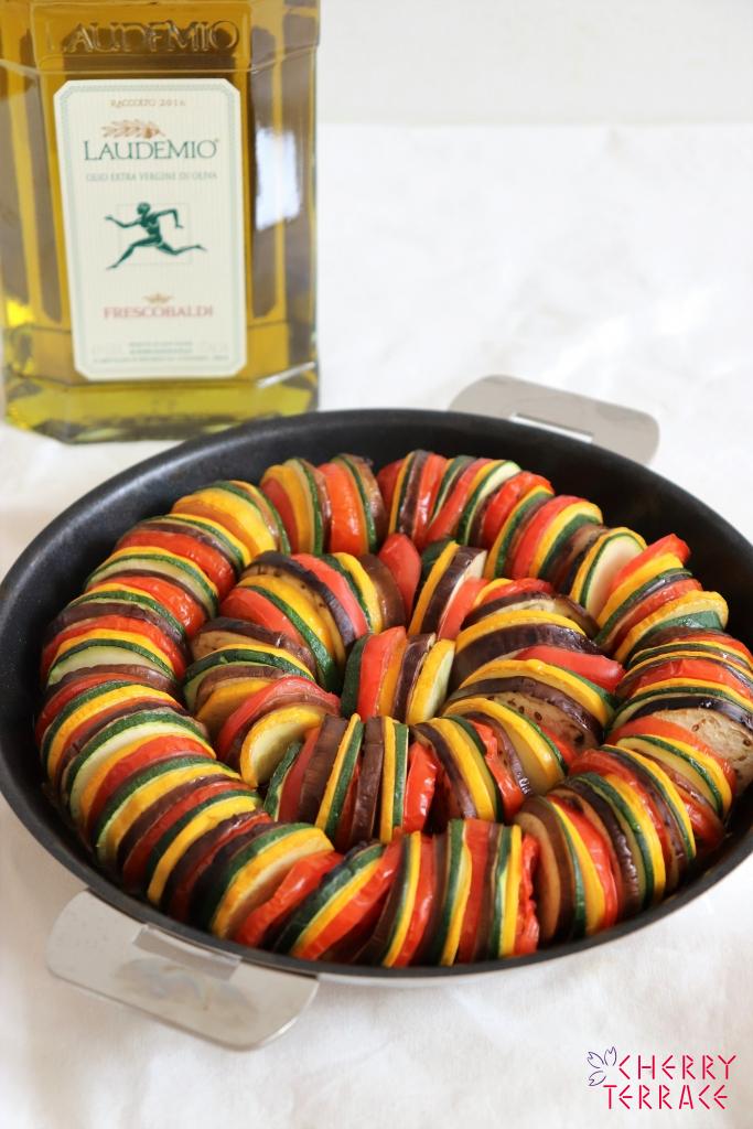 夏野菜のラタトゥイユ(レミーのレストラン風)