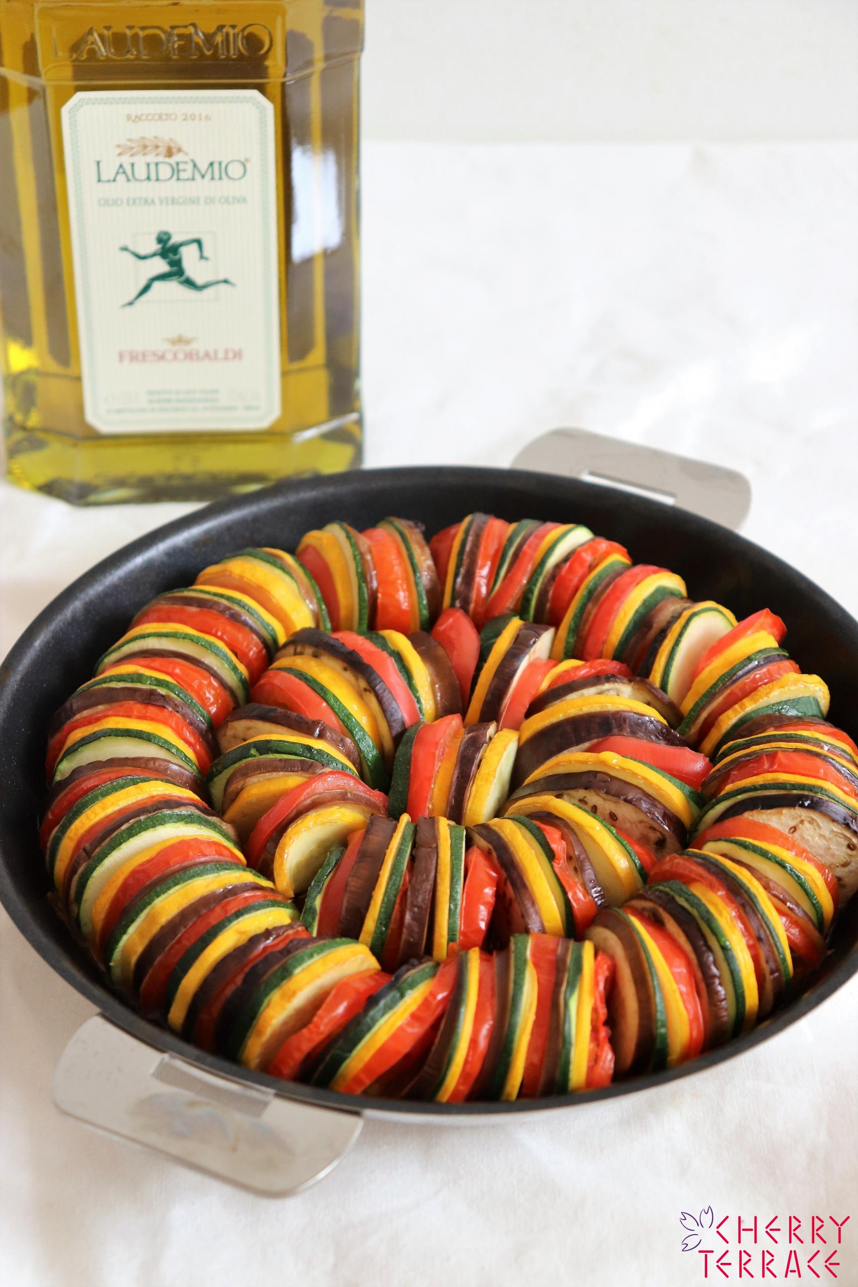 夏野菜のラタトゥイユ(レミーのレストラン風)