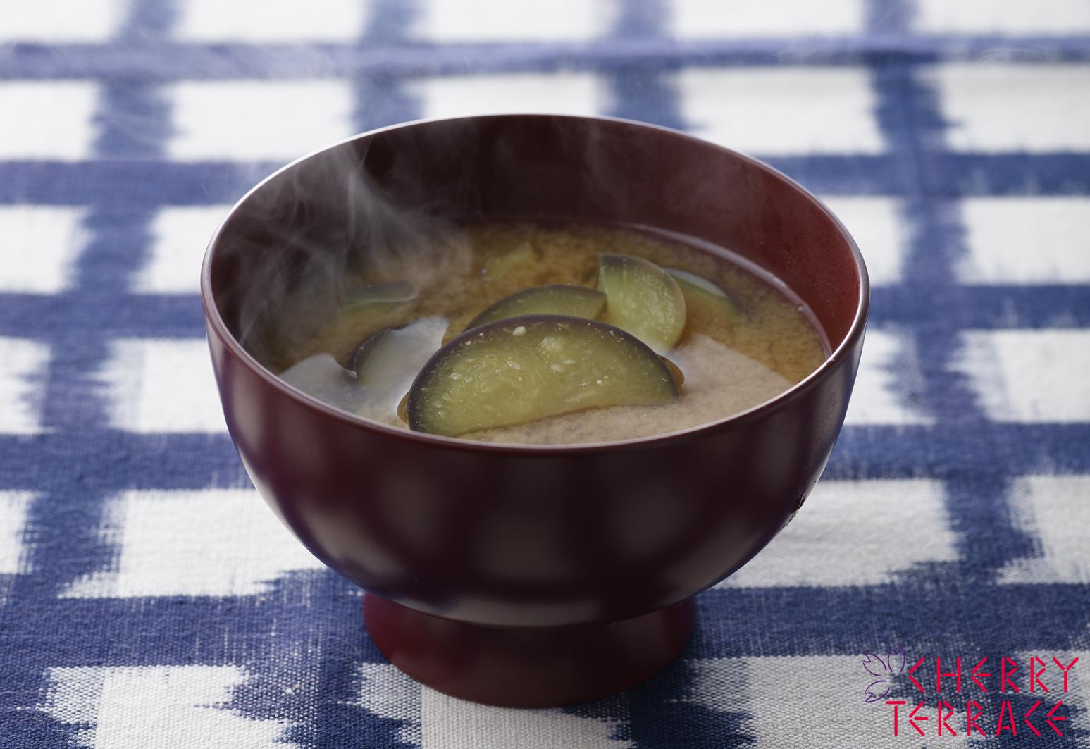 茄子の味噌汁