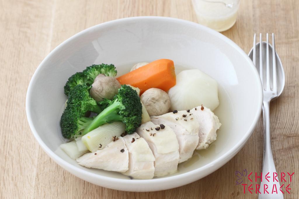 野菜と鶏肉の和風ポトフ