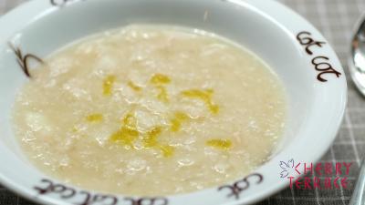 白いんげん豆のスープ