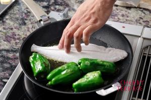 カレイのグリル