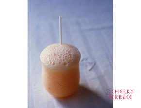 桃のフラッペジュース