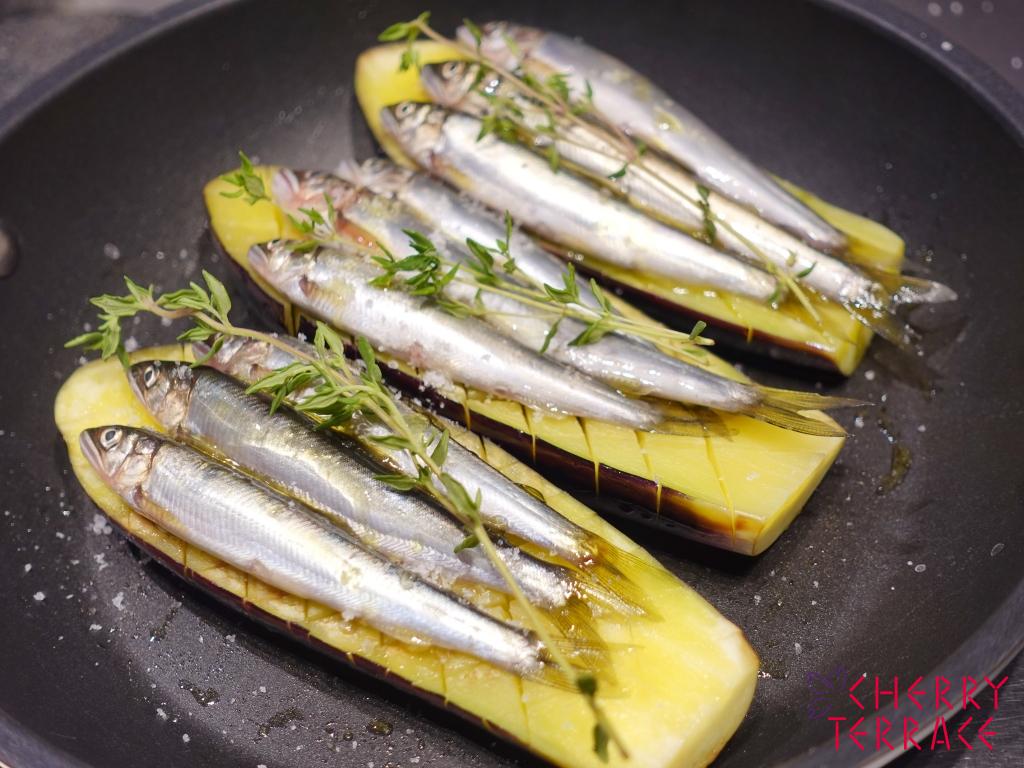 鮎となすのラウデミオ焼き