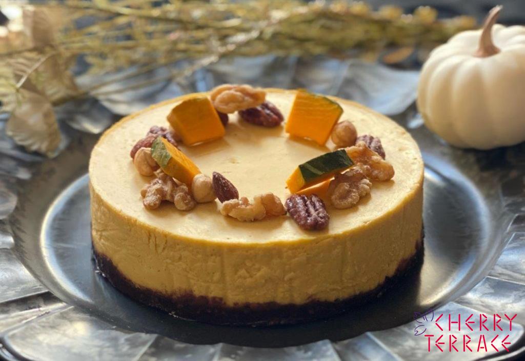 かぼちゃのローチーズケーキ