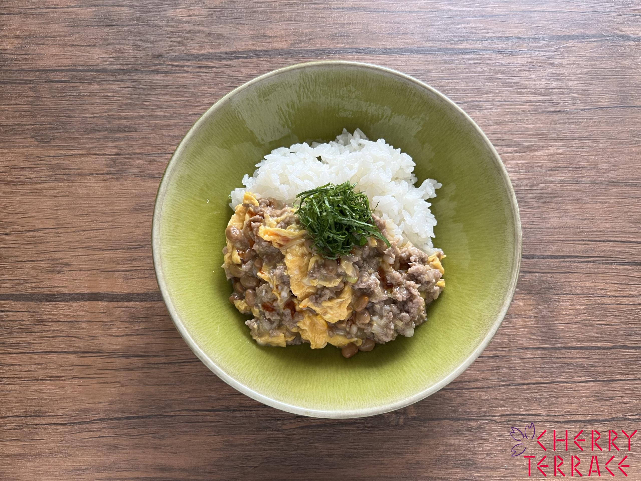 納豆あんかけご飯