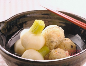 鶏団子とかぶの煮物