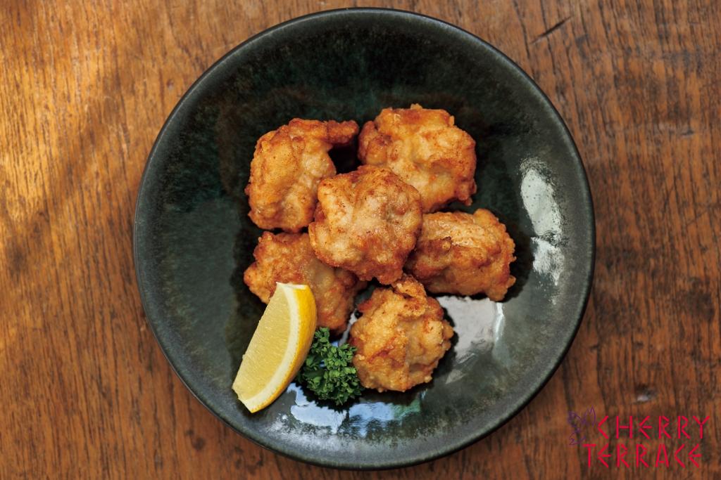 米粉液の揚げ衣