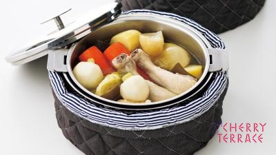 ホットキルトで作る鶏肉の和風ポトフ