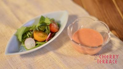 いちごのヴィネグレット