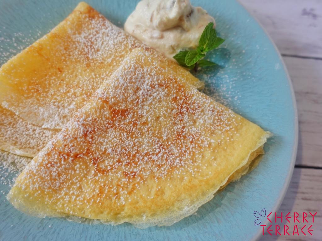 米で作るクレープ