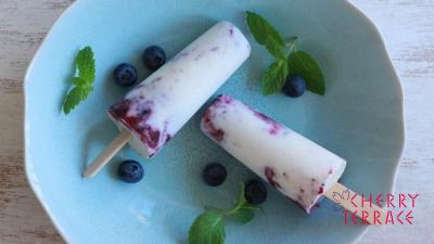 ブルーベリーヨーグルトミルクアイスバー