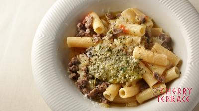 庄内の羊とじゃがいもの煮込み トルティリオーニ