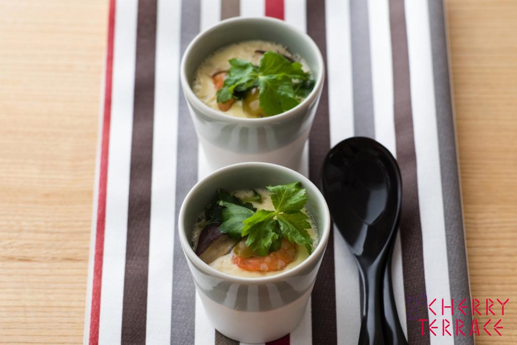 圧力鍋で作る茶碗蒸し