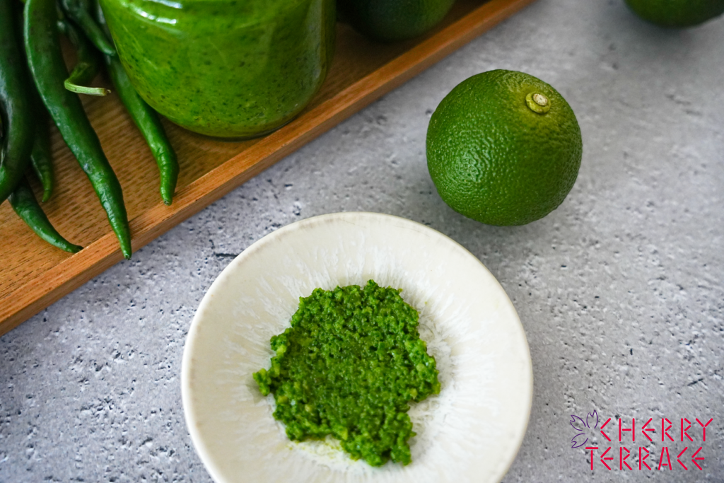 自家製柚子胡椒（ゆずこしょう）