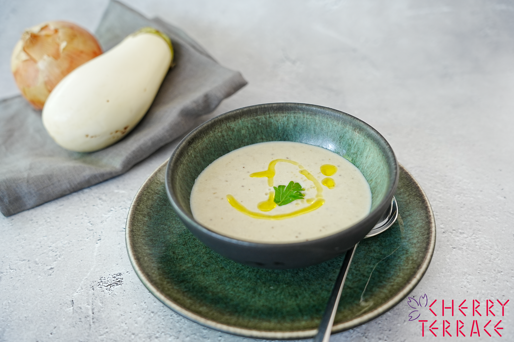 白なすのポタージュ