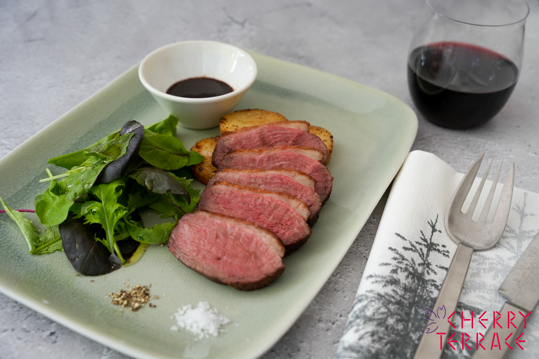 鴨のロースト サンジュリアーノとディヴィーノのソース