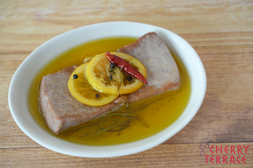 6420レモンと山椒香る自家製ツナ