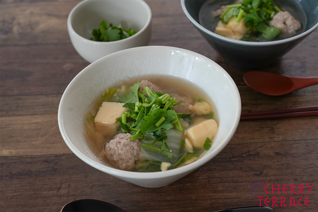 ゲーンチュートーフ(春雨肉団子スープ)